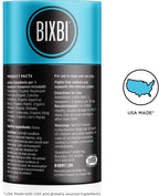 Bixbi daily pet supplement jar showing organic certification seals