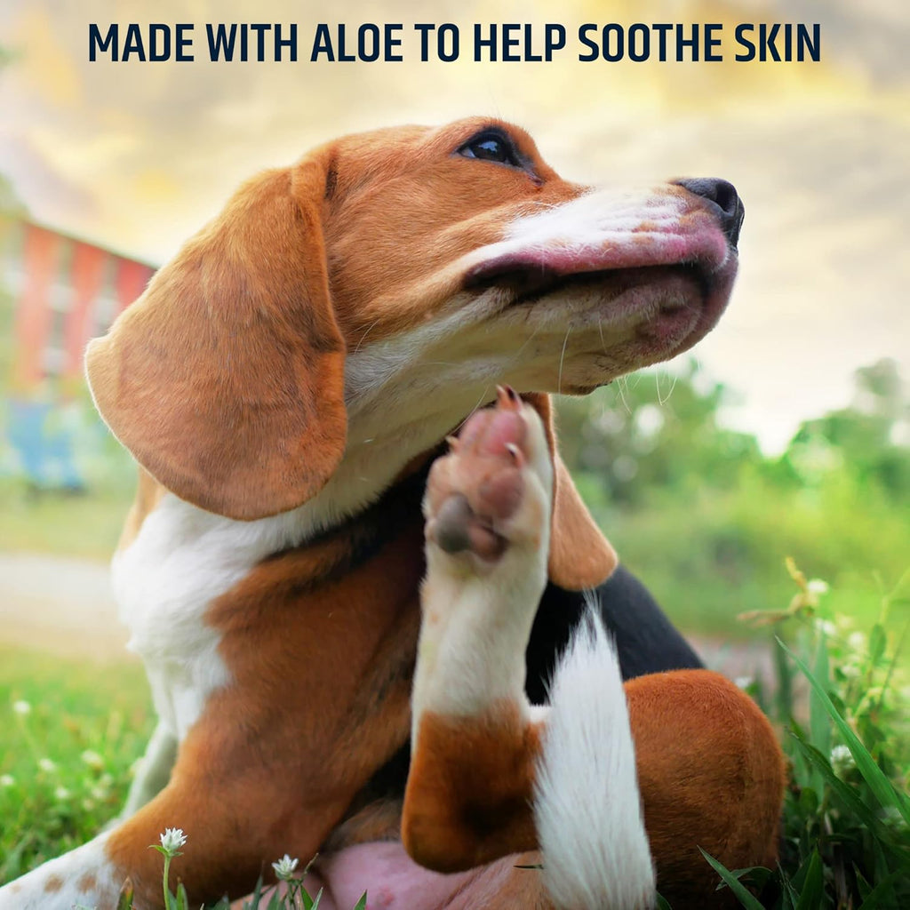 Pet MD medicated wipes with aloe for pet skin