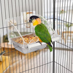 Hypeety bird feeder hardware and tool-free installation components