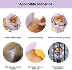 H HIDREAM soft elizabethan collar for dogs showing padded comfortable texture