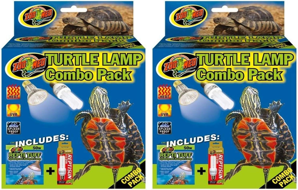 Zoo Med aquatic turtle habitat lighting accessories packaging
