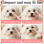 Psiriol compact dog flea and face comb features