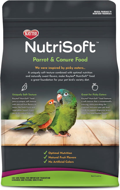 Kaytee Nutri Soft Pet Parrot & Conure Bird Food, 3 Pound - Image 9