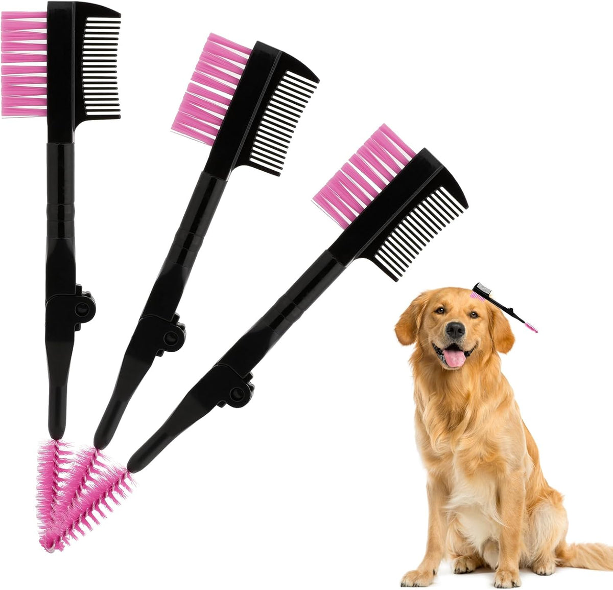Abeillo 3 piece dog grooming set front view