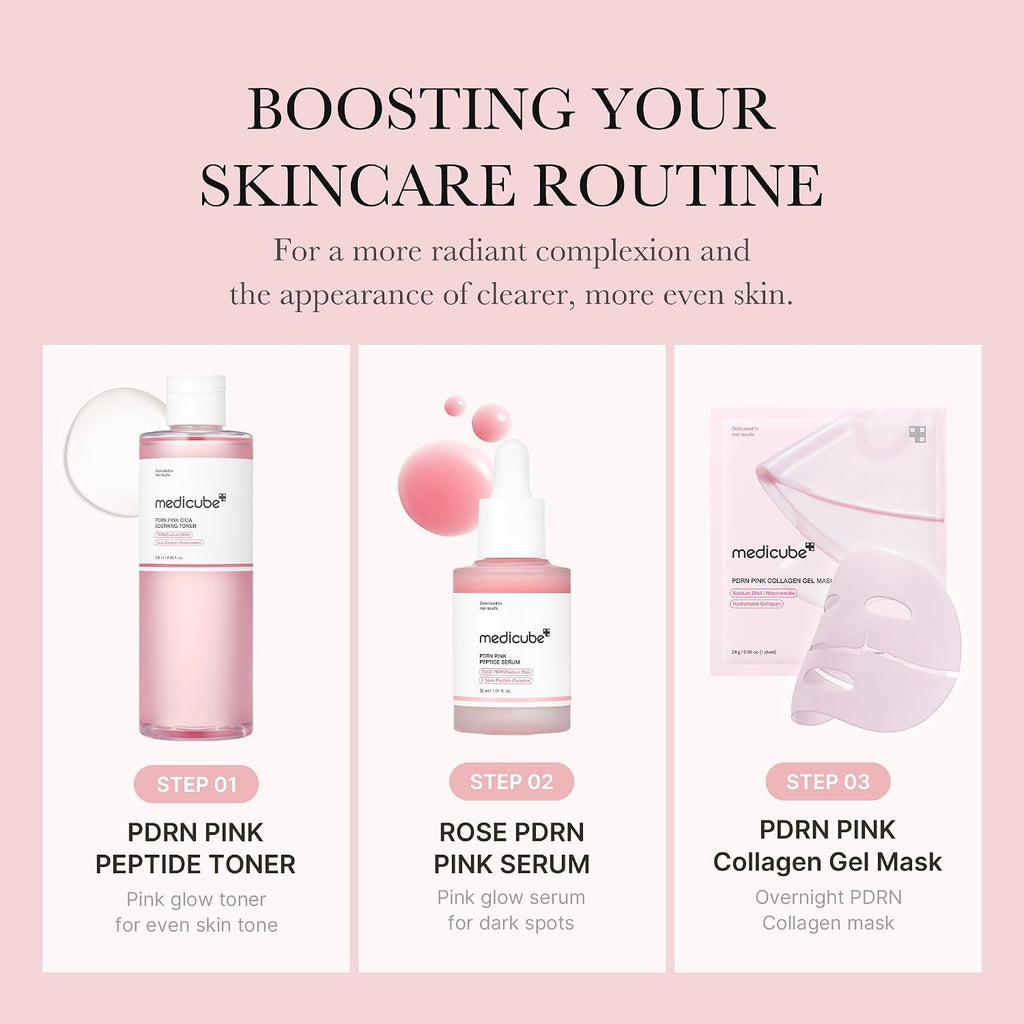 Medicube PDRN CICA Soothing Toner bottle packaging.