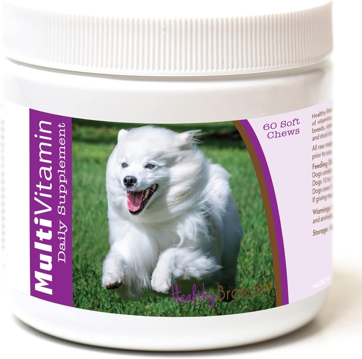 Healthy Breeds soft chews packaging for French Bulldogs