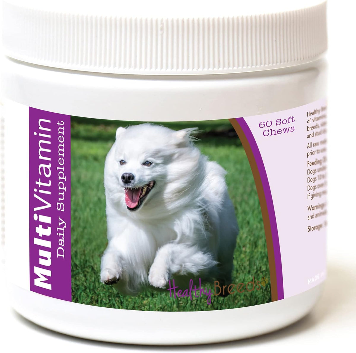 Healthy Breeds soft chews packaging for French Bulldogs