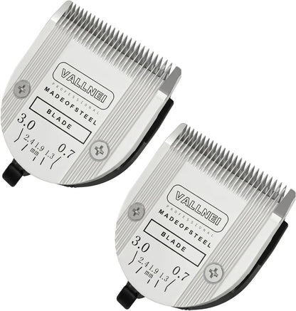 [3 Pack] 5-in-1 Professional Animal Clipper Blades for Wahl Arco, Bravura, Chromado, Creativa, Figura, Motion & SuperGroom, Detachable Adjustable Dog Cat Pet Grooming (Silver) - Image 14