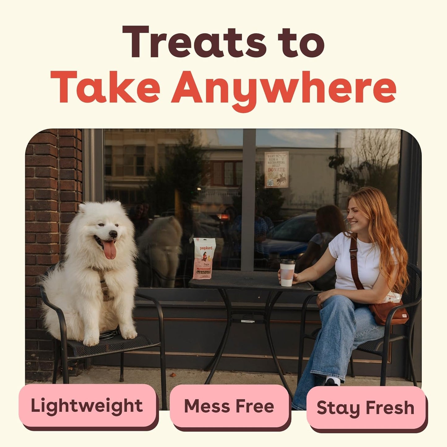 Pupford grain free premium USA pet food reward for all breed sizes