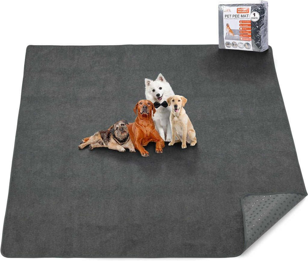 Washable Pee Pads for Dogs 72x72: 4-Layer Extra Large Reusable Puppy Pad Non-Slip Backing, Waterproof Dog Pee Pad Washable for Potty Training, Playpen, Senior Dogs, Whelping, Incontinence - Image 13