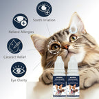 Mgviiiva non sting eye drops for relieving canine pink eye and watery secretions.