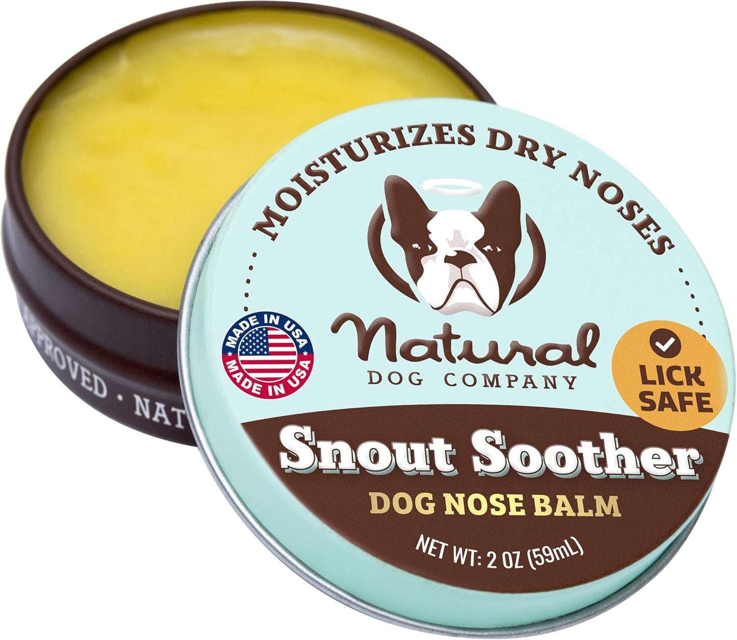 Natural Dog Company Snout Soother Dog Nose Balm, 0.15 oz Travel Stick | Moisturizer for Dry Crusty Noses, Coconut Oil & Shea Butter, Summer Care for Outdoor Dogs, Hot Weather & Beach Days - Image 12