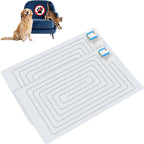 PAPARELA Scat Shock Mat for Dogs and Cats Indoor, Pet Shock Mats for Training Pets, Electric Repellent Mat Keeps Dogs and Cats Off Counter, Couch and Sofa, 3 Training Modes (60"x 12" Two Pieces) - Image 9