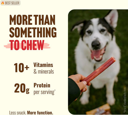 Natural Farm zero odor bully stick alternative for dental care