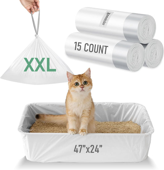 ZOMISIA cat litter box liner front view showing packaging