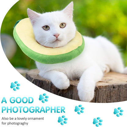 Two pack cat Elizabethan donut collar for comfortable post surgery healing