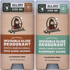 Dr. Squatch Invisible Glide natural men deodorant front view