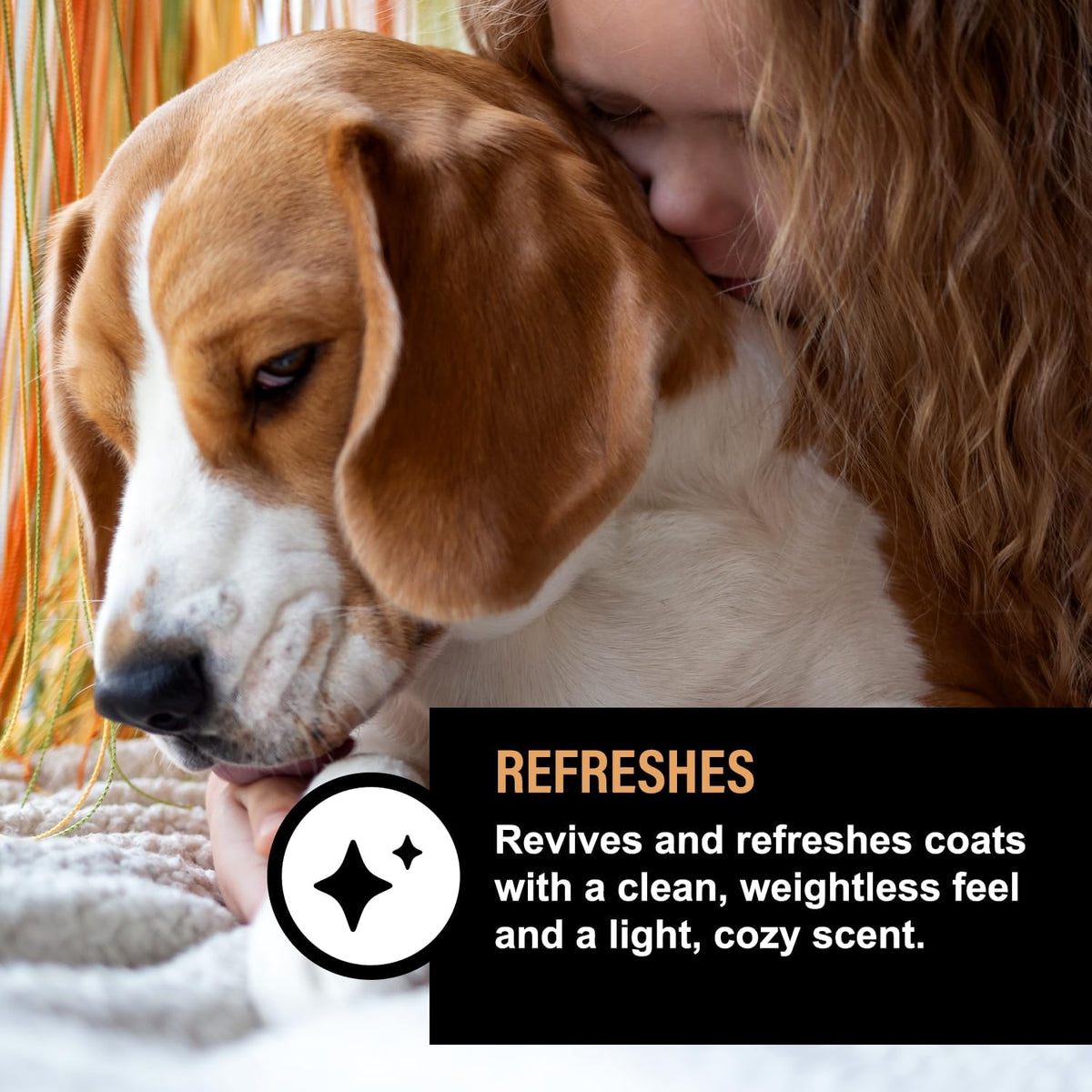 ARKRAY pet cologne leave in conditioner spray for soft shiny fur