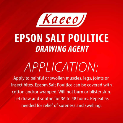 Kaeco horse poultice green gel formula for drawing abscesses and infections