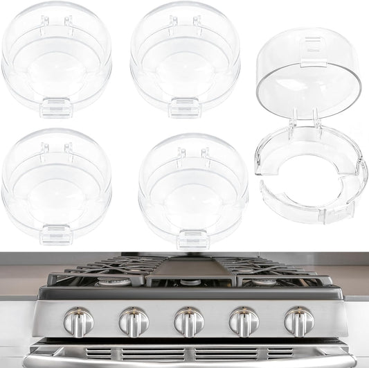 Hippie Hype Stove Knob Safety Covers 5 pack front view