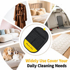 Generic deshedding brush mitt with adjustable velcro strap