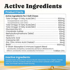 BuddyCheer authentic USA imported omega three fish oil pet supplement