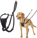 Halti no pull harness medium size black front view
