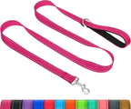 Taglory Dog Leash for Small Dogs, Double-Sided Reflective for Night Walking, Neoprene Padded Handle, 3/4 inch by 6 ft, Lightweight for Small Medium Breeds up to 30 lbs, Black - Image 13