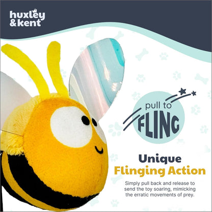 Huxley & Kent plush cat toy packaging showing authentic USA imported beauty and lifestyle standard.