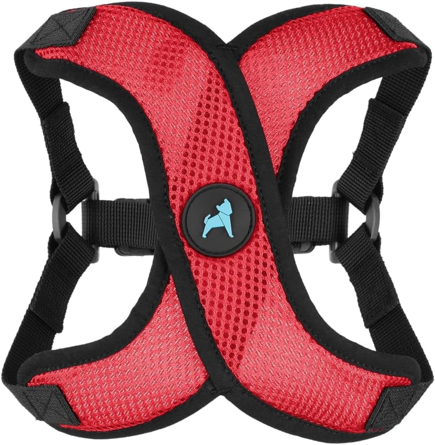 Gooby Comfort X Step in Lite Dog Harness - Choke Free, Escape Free with Light Breathable Mesh - Step in Dog Harness for Small and Medium Dogs - Quick Release Buckle, Metal D-Rings - Purple, Medium - Image 9