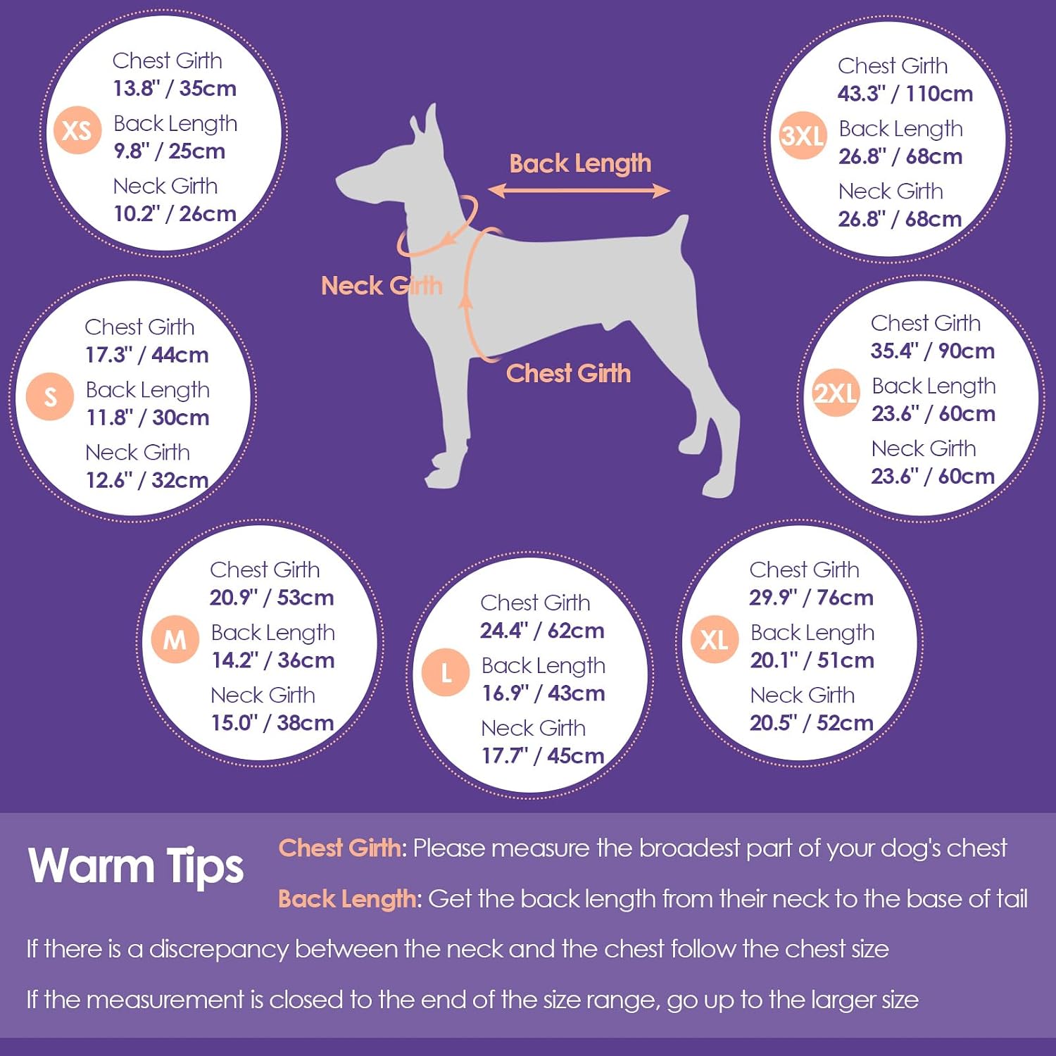 Reflective dog jacket for winter night safety visibility detailing