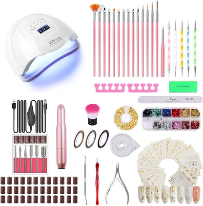 Istoyall 116 piece nail art kit front view