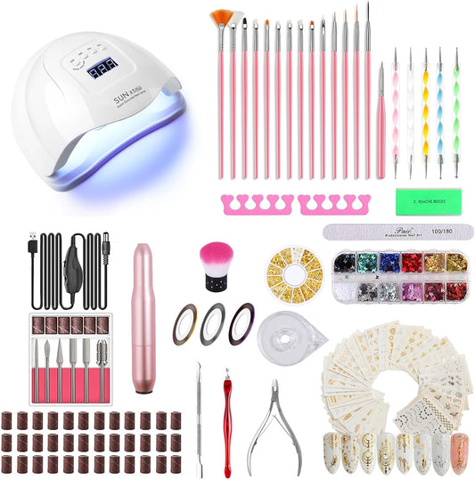 Istoyall 116 piece nail art kit front view