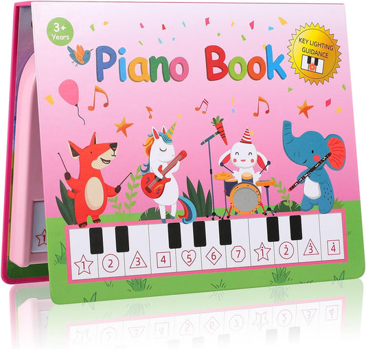 Quimsity educational piano book interactive toddler musical toy front view