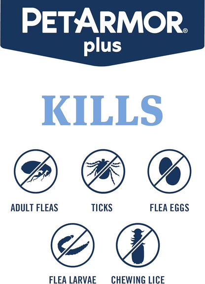 Back label of PetArmor Plus for cats indicating active ingredients fipronil and methoprene.