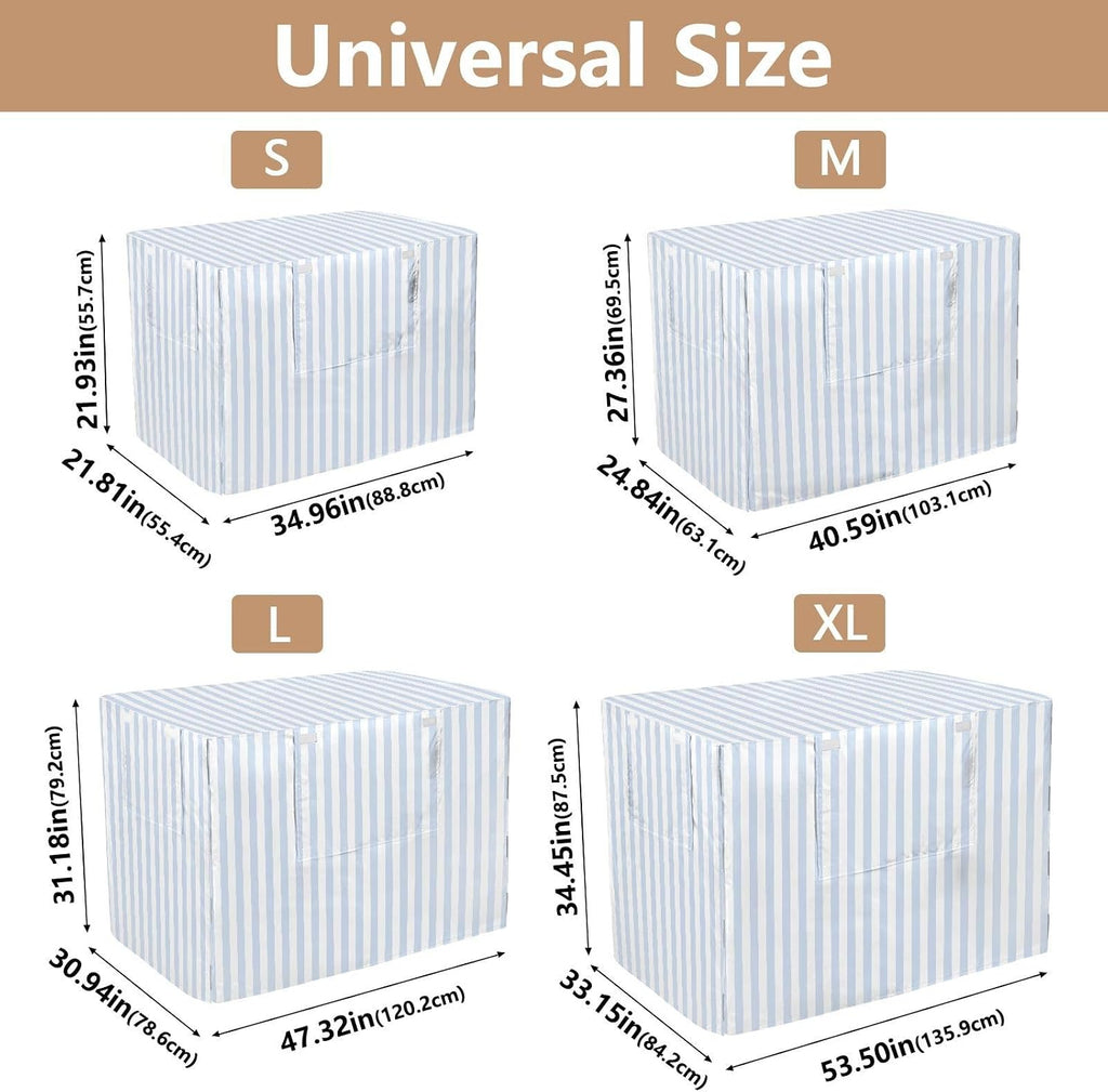 Waterproof polyester dog crate cover by ZRWLUCKY protecting wire cage