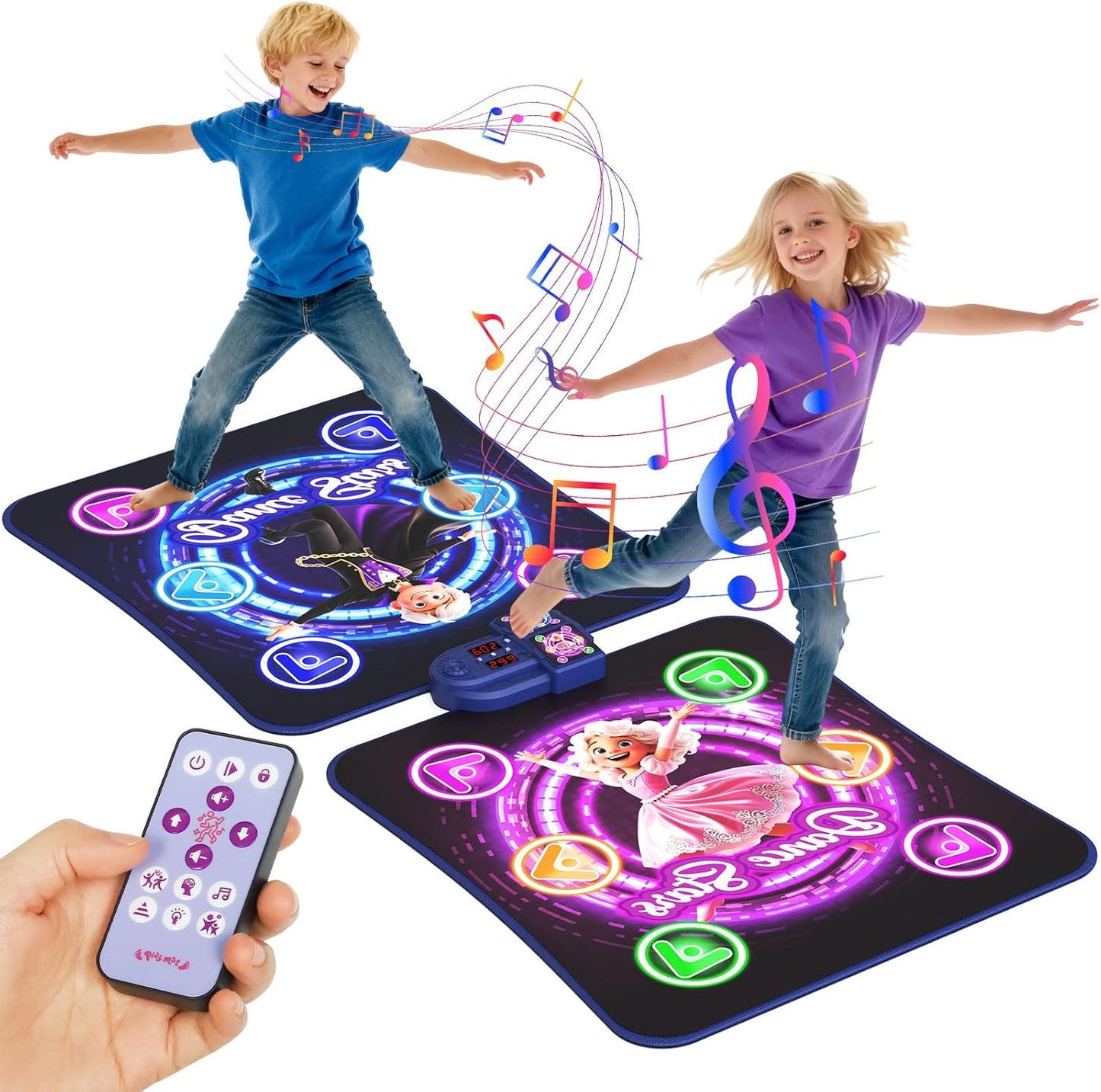 TooLion double dance mat for kids front view