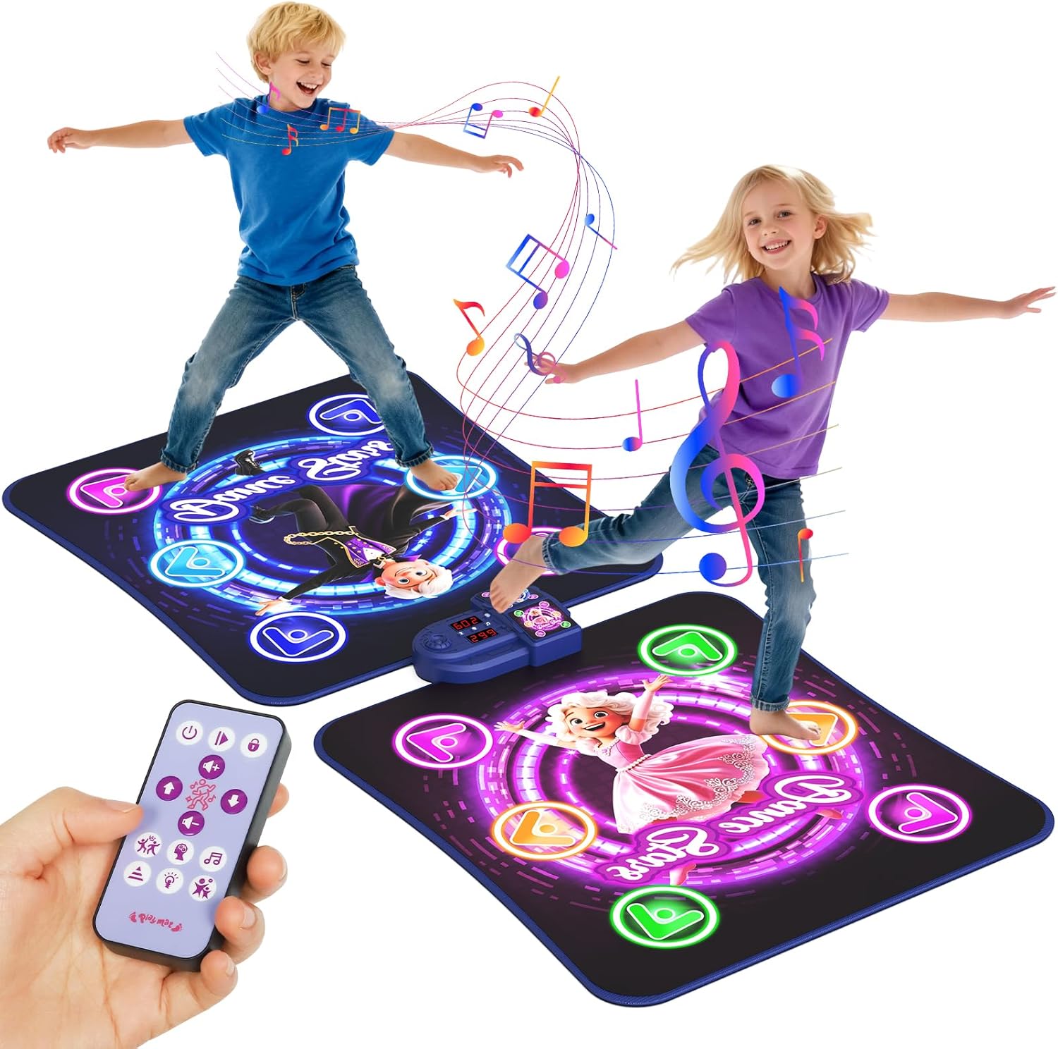 TooLion double dance mat for kids front view