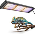 Eckpo dimmable LED reptile UVB lamp front view commercial hardware