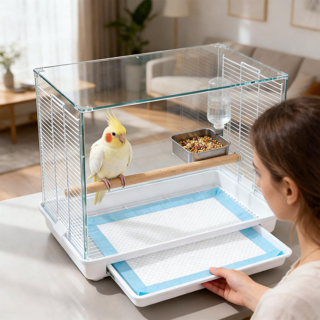 Rolyta 50 pieces pack in small animal enclosure setup