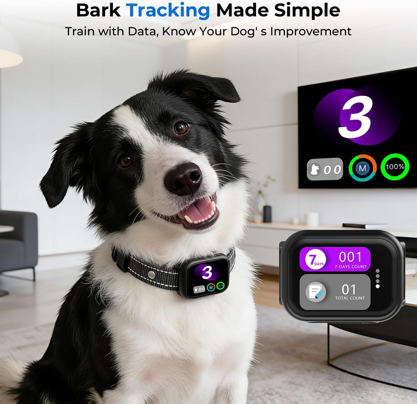 Waterproof testing of RPZ dog bark collar