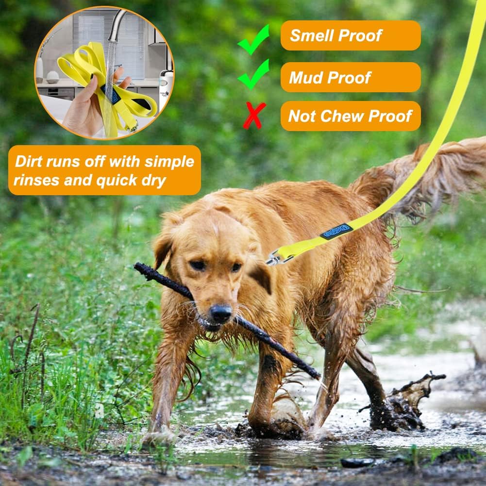 Vivifying long leash handle close up showing the comfortable interior cotton padding