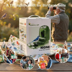 Smart Bird Feeder with Camera Solar Powered, Auto Capture 2.5K Videos - Image 9
