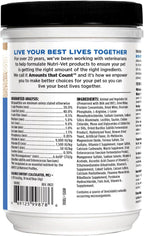 Nutri-Vet kitten milk replacer powder back label ingredient details