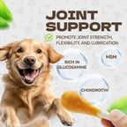 Long-lasting calcium bone snacks demonstrating size and thickness