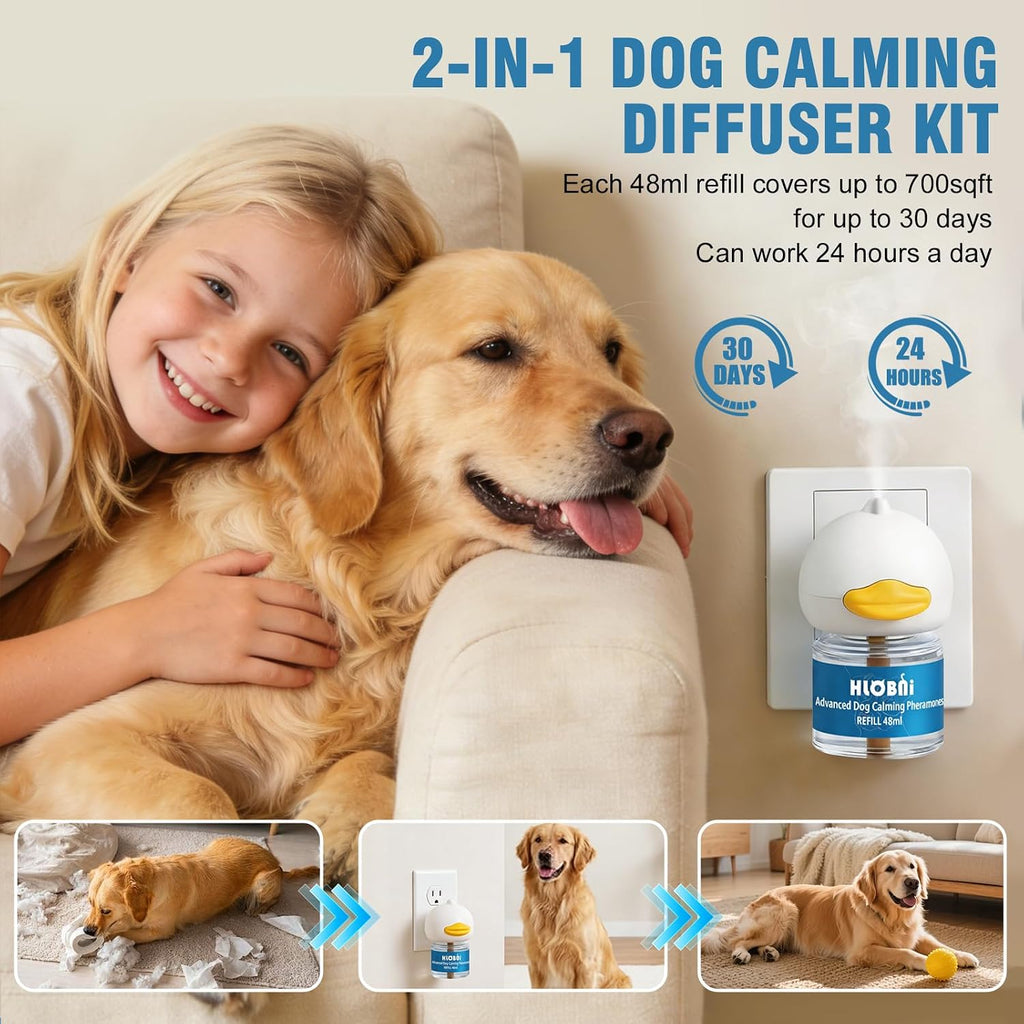 Pet safe anti anxiety diffuser kit covering seven hundred square feet