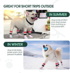 Adjustable magic strap detail on Kuoser dog socks