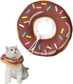 Cat wearing the Amakunft adjustable bread recovery collar comfortably.