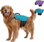 Slim Lightweight Dog Life Jacket, Neoprene Compact Dog Life Vest with High Buoyancy, Lift Handle & Double Safety Buckles, Waterproof Ergonomic Fit for Pool Boating Water Activities - Image 9