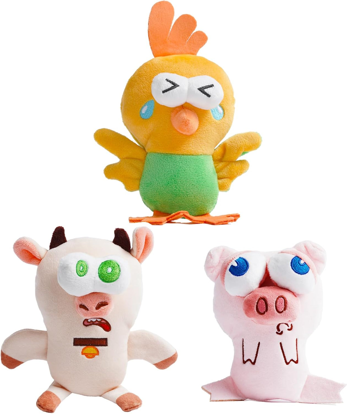 Nocciola 5-Pack Squeaky Dog Toys, Durable Stuffed Critter Zoo Dog Toys with Unique Squeak Sounds to Keep Dogs Busy, Puppy Toys for Small, Medium, and Large Dogs - Image 9